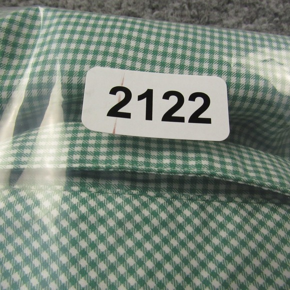 Mountain Khakis‎ Shirt Mens Medium Green Gingham Check Passport EC Outdoor - Picture 12 of 13